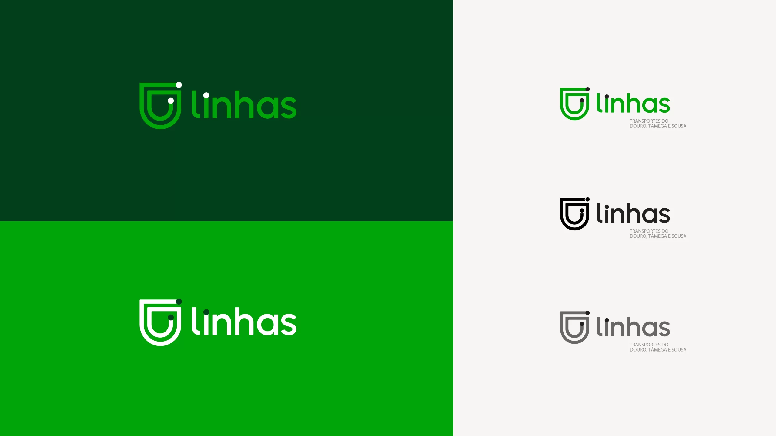 D'FRONT | Linhas Transportes do Douro Tâmega e Sousa - Branding