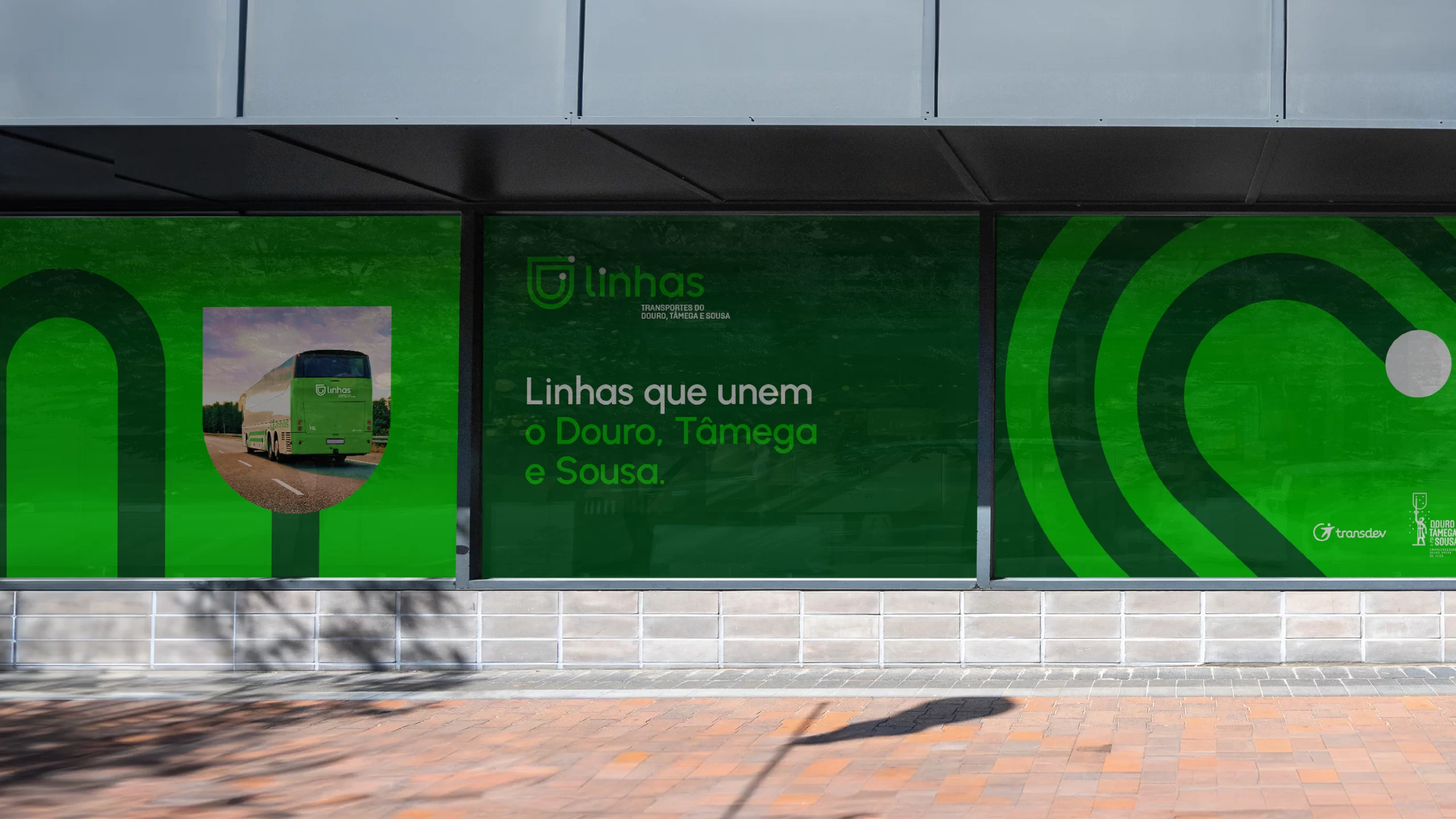 D'FRONT | Linhas Transportes do Douro Tâmega e Sousa - Branding
